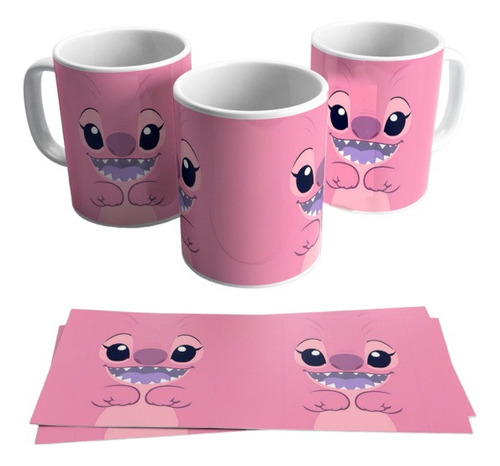 Taza Ceramica Lilo Y Stitch 03 Pelicula Disney Estampada