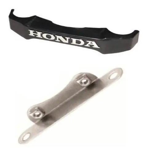 Suporte + Emblema Frontal Hond Fan 125 2009 10 11 12 Ate 13 