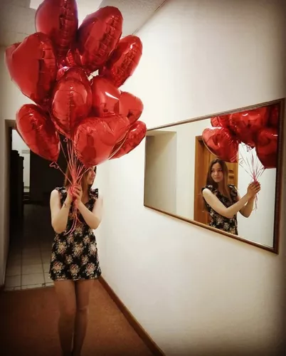 Globos Rojos metalizados 10 unidades