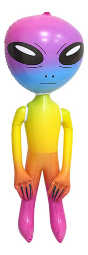 Juguetes Inflables Alienígenas Inflable Globo Colorido 90cm