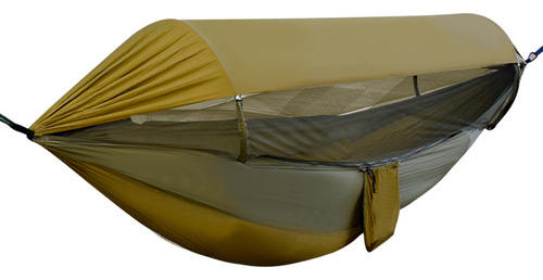 Hamaca Impermeable Para Acampar Al Aire Libre Con Mosquitero