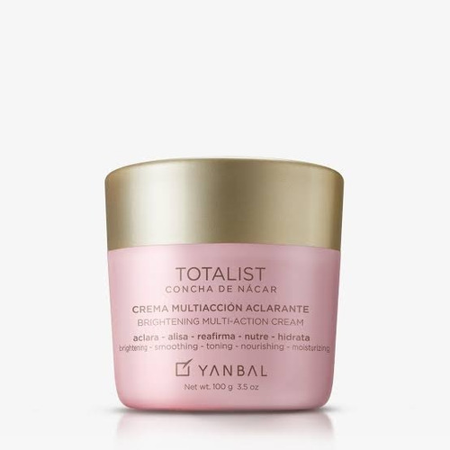 Imagen 1 de 1 de Totalist Crema Aclarante Multiacción Concha De Nacar Yanbal