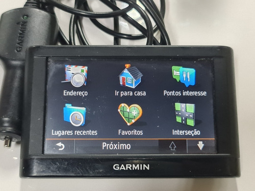 Gps Garmim Nuvi 42lm C/ Carregador Veicular Usado
