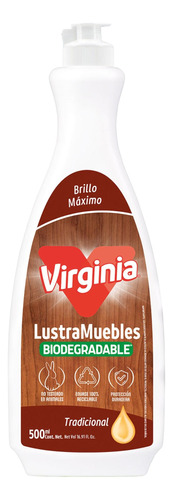 Virginia Lustramuebles Crema Tradicional 500ml