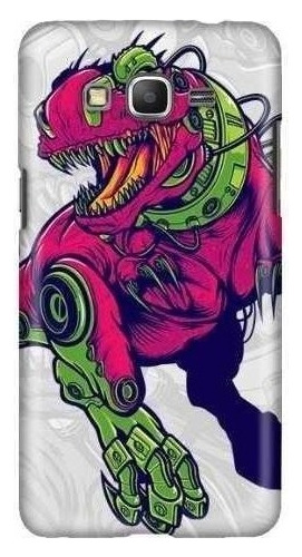 Funda Celular T  Rex Dinosaurio Robot Para Toda Marca De C *