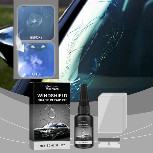 Kit De Reparación De Grietas En Parabrisas De 30 Ml
