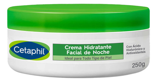 Crema Facial Hidratante De Noche Cetaphil Hipoalergénica 48g Todo tipo de piel