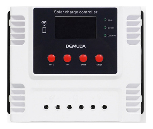 Controlador Carga Solar Pwm 12v/24v Pantalla Led App Móvil -