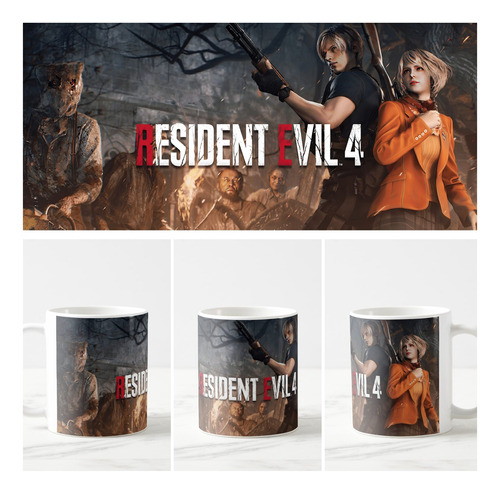 Taza Mug Resident Evil 4 Remake (varios Diseños) 