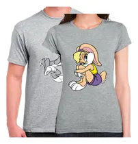 Comprar Playeras Pareja Bugs Bunny Lola Bunny Looney Tunes Crazy Lov