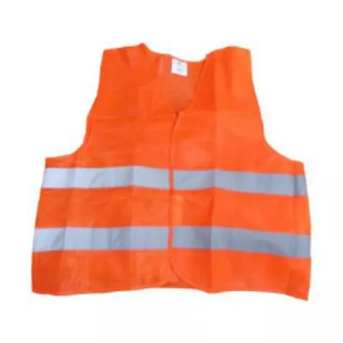 CRH02. CHALECO REFLECTIVO NYLON NARANJA