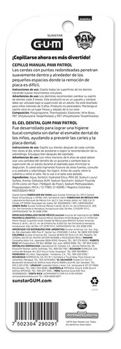 Gum® Kit Infantil Paw Patrol Azul