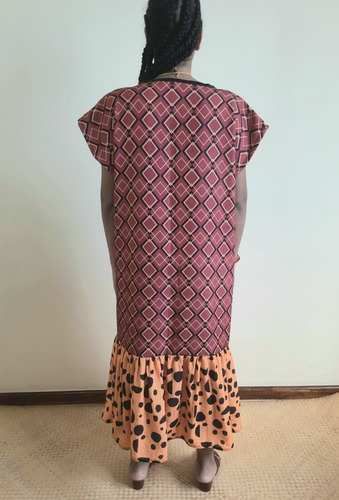 Imagem 5 de 5 de Vestido Feminino Médio Tecido Atma