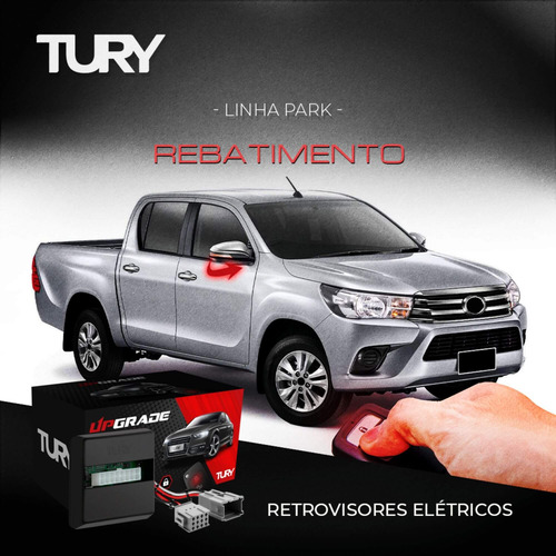 Módulo Vidro E Retrovisor Honda 2022+ Tury Pro3.14gh