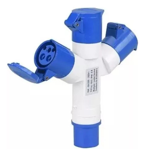 Enchufe Industrial D Multiple Monofasico Pulpo 220v 250v 16a