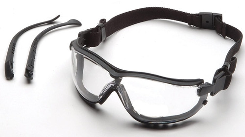 Lentes Gafas Seguridad Pyramex V2g Correa Ajustable Rayos Uv