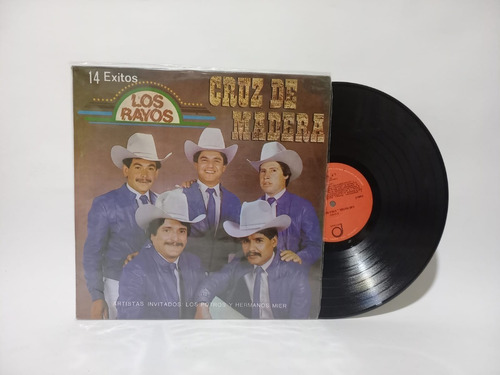 Disco Lp Los Rayos / Cruz De Madera / 14 Exitos
