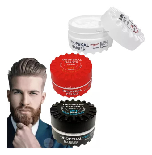 Cera Obopekal Para  Cabello Y Barba 