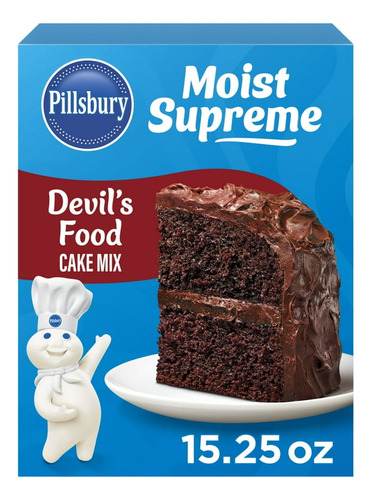 Harina Para Pastel Pillsbury 432g Chocolate - 10 Cajas