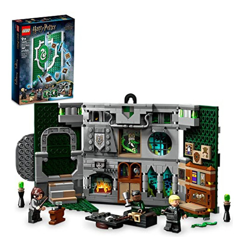 Legos  Lego Harry Potter Slytherin House Banner Building Set