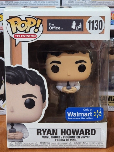 Funko Pop Ryan Howard 1130 Exclusivo Walmart  The Office 