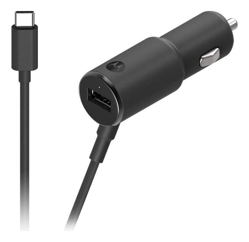 Motorola Turbopower 36 Duo Usb-c Cargador De Coche - Cable