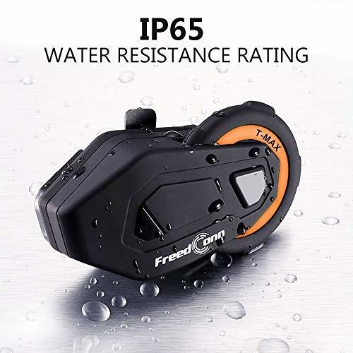 Imagen 6 de 6 de Audifono Bluetooth Para Motocicleta 6 Conductor Cable Fm