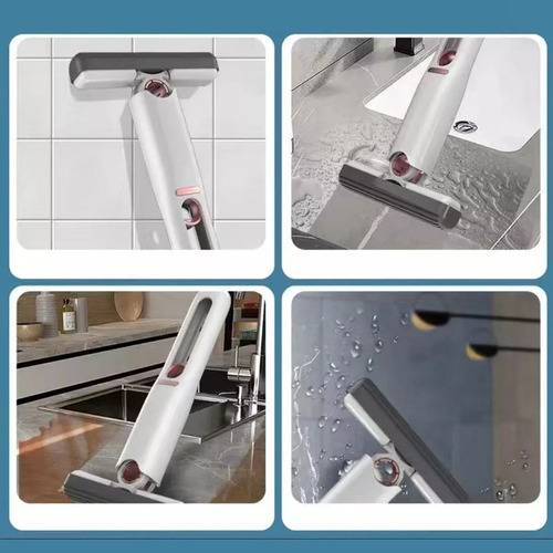 A A Trapeador De Limpieza Mínimo Plegable Lavable Trapeador