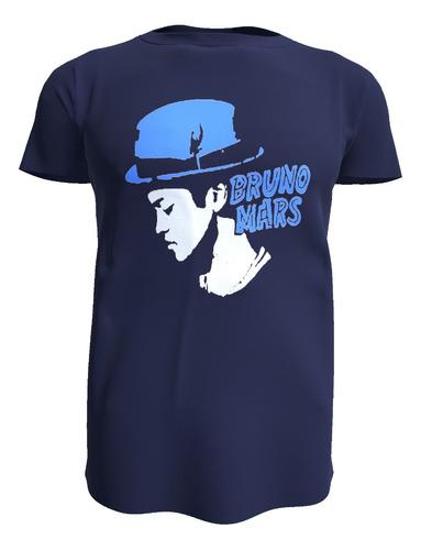 Polera Bruno Mars Fans 100% Algodon, Perfil, Varias Tallas