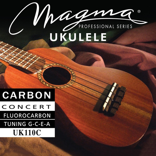 Encordado Magma Ukulele Concert Carbono Tradicional Uk110c