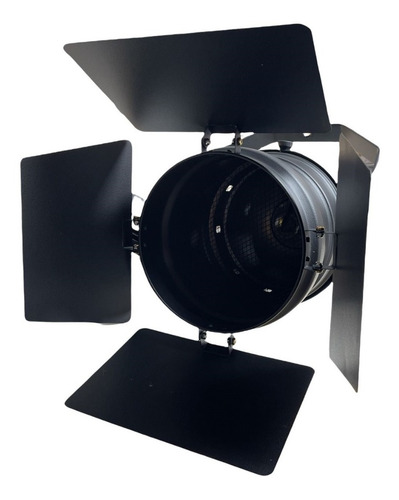 Imagem 3 de 4 de 2x Canhão Refletor Par 64 Spot Grande Com Barndoor - E27