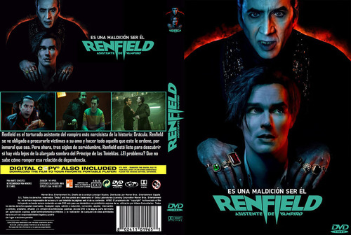 Renfield: Asistente De Vampiro (2023) Digital O Dvd 