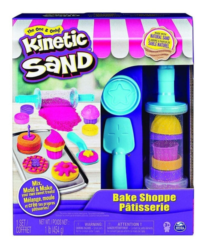 Kinetic Sand Arena Moldeable Juego De Panaderia Original