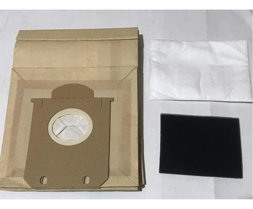 Imagen 3 de 4 de Kit Bolsas Y Filtros Para Aspiradoras Philips Impact Sidney