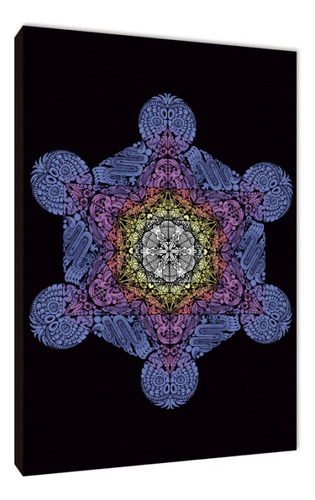 Cuadros Poster Cubo De Metatron S 15x20 (dme (8)