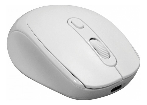 Mouse Blanco Usb Inalmbrico 2,4ghz Bateria Interna Recargabl