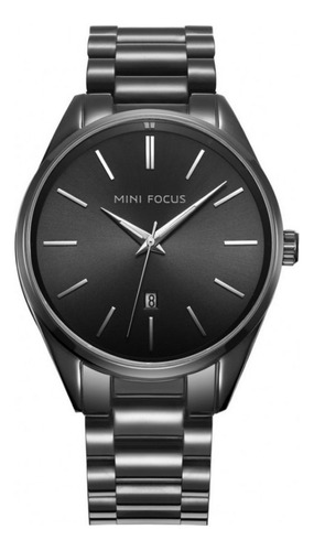 Reloj Para Hombre Mini Focus Mf0050g Mf3001 Negro