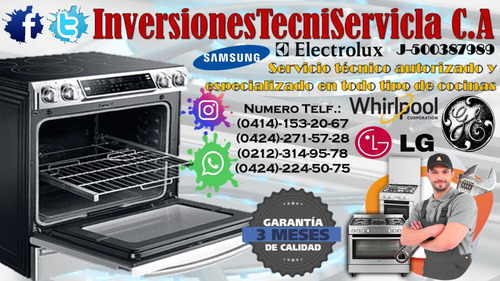 Servicio Tecnico Cocinas Horno Tope Teka Vulcan Kitchenaid