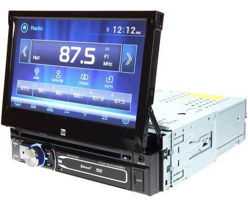 Estereo Retractil Pantalla 1 Din In Dash Dual Dvd Bluetooth