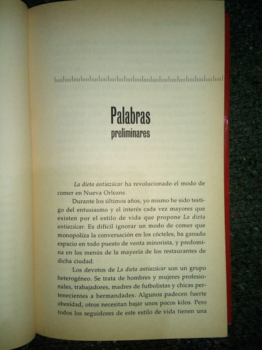 Libro La Dieta Antiazúcar Sugar Busters