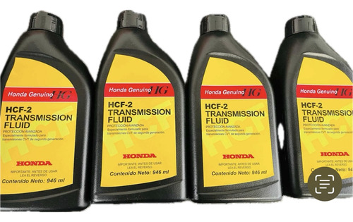 4 Lts Aceite De Transmisión Hcf2 Honda Original