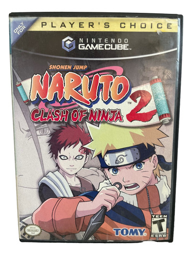 Shonen Jump Naruto Clash Of Ninja 2 - Nintendo Gamecube