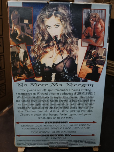 Vhs Película Xxx (Usado)
