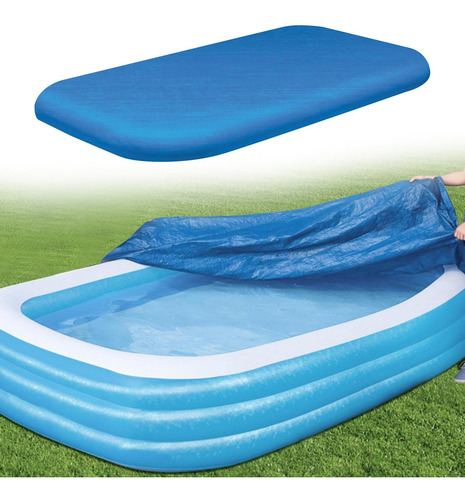 Cubierta Rectangular Para Piscina, Protección Impermeable
