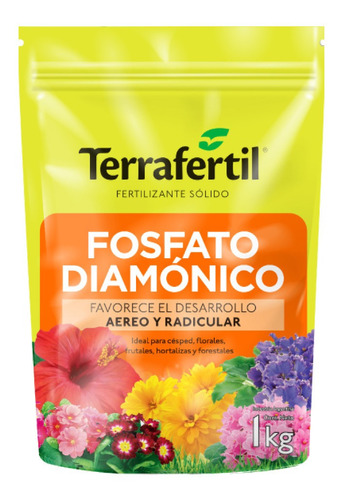 Fosfato Diamonico Fertilizante Terrafertil X 1 Kg