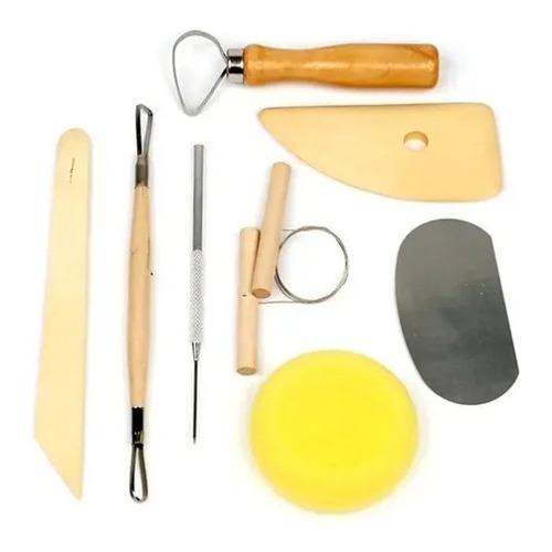 Set Herramienta Para Arcilla Pottery Tool Kit X8