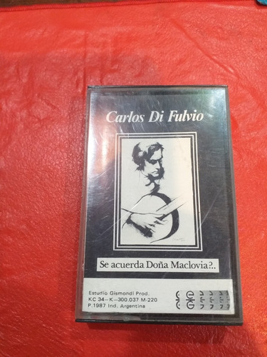 Cassette Carlos Di Fulvio, Se Acuerda Doña Maclovia?