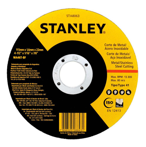 Imagen 5 de 6 de Combo De Rotomartillo + Esmeriladora 600 W Shg6061ka Stanley
