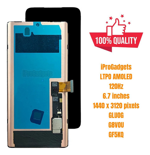 - Pantalla Táctil Amoled For Google Pixel 6 Pro Gluog G8vou