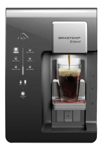 Imagem 2 de 2 de Máquina De Bebidas Brastemp B.blend Com Purificador - Grafit